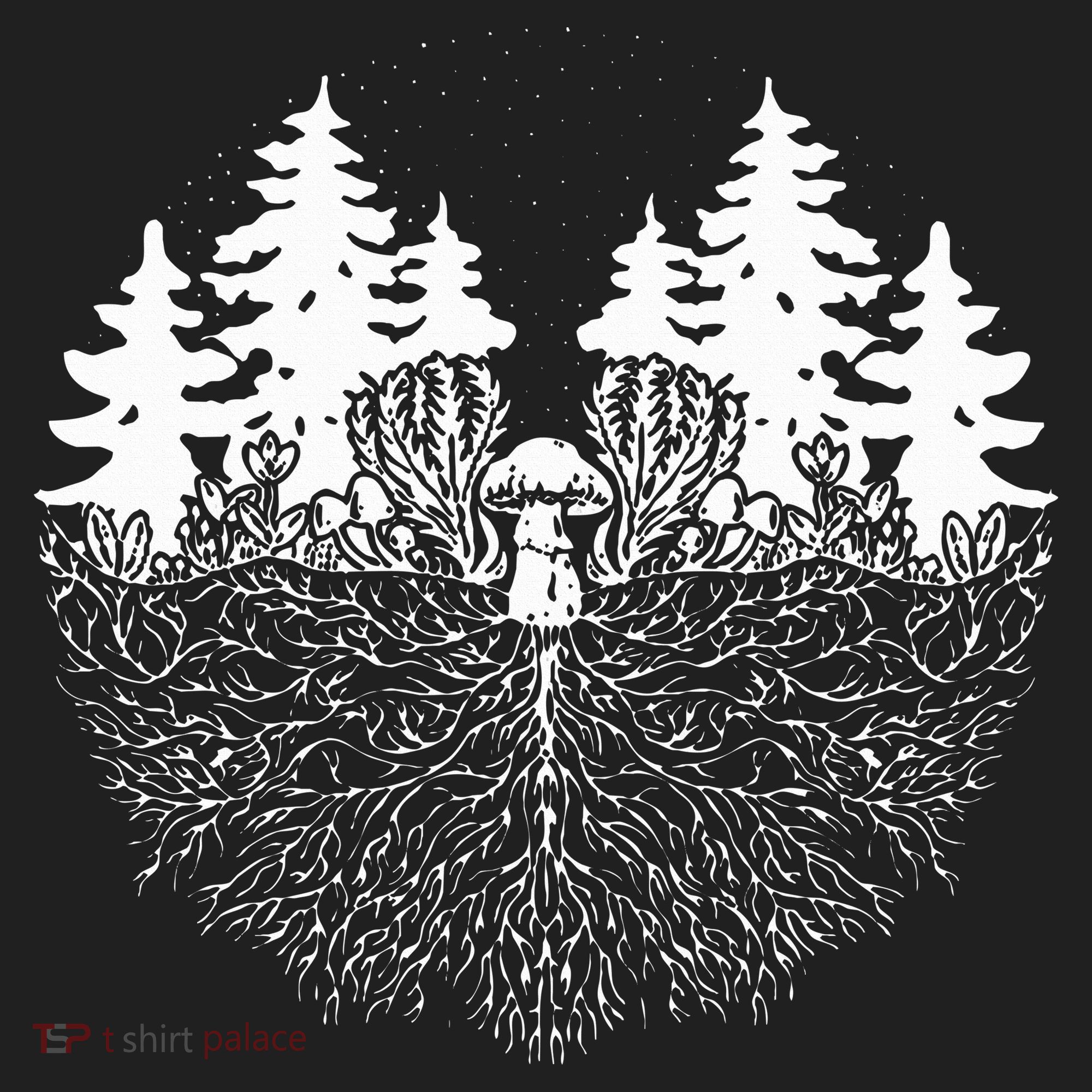 Mycelium Mushroom Tumbler