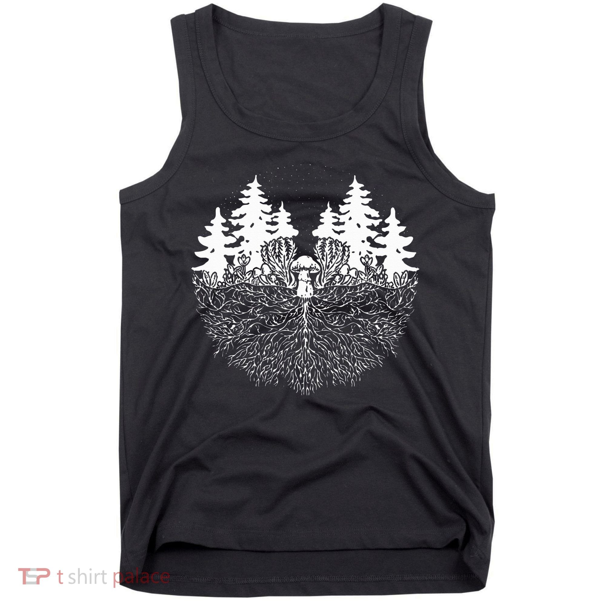 Mycelium Mushroom Tank Top