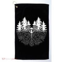Mycelium Mushroom Golf Towel thumb 0