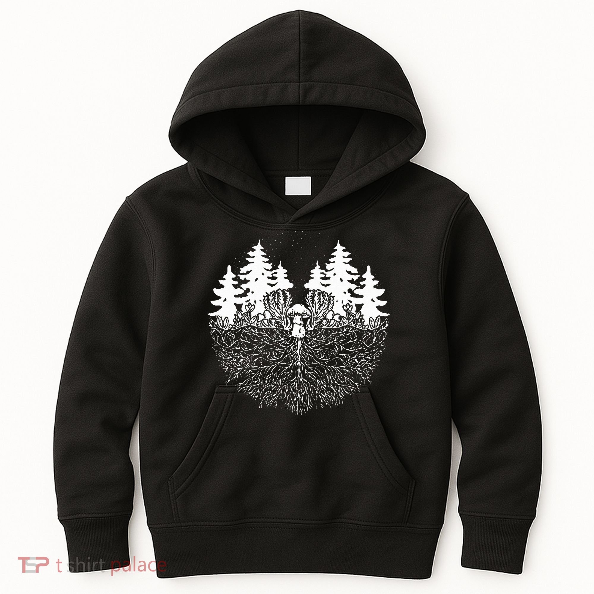 Mycelium Mushroom Kids Hoodie