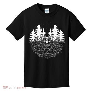 Mycelium Mushroom Kids T-Shirt