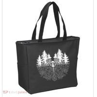 Mycelium Mushroom Tote Bag thumb 2
