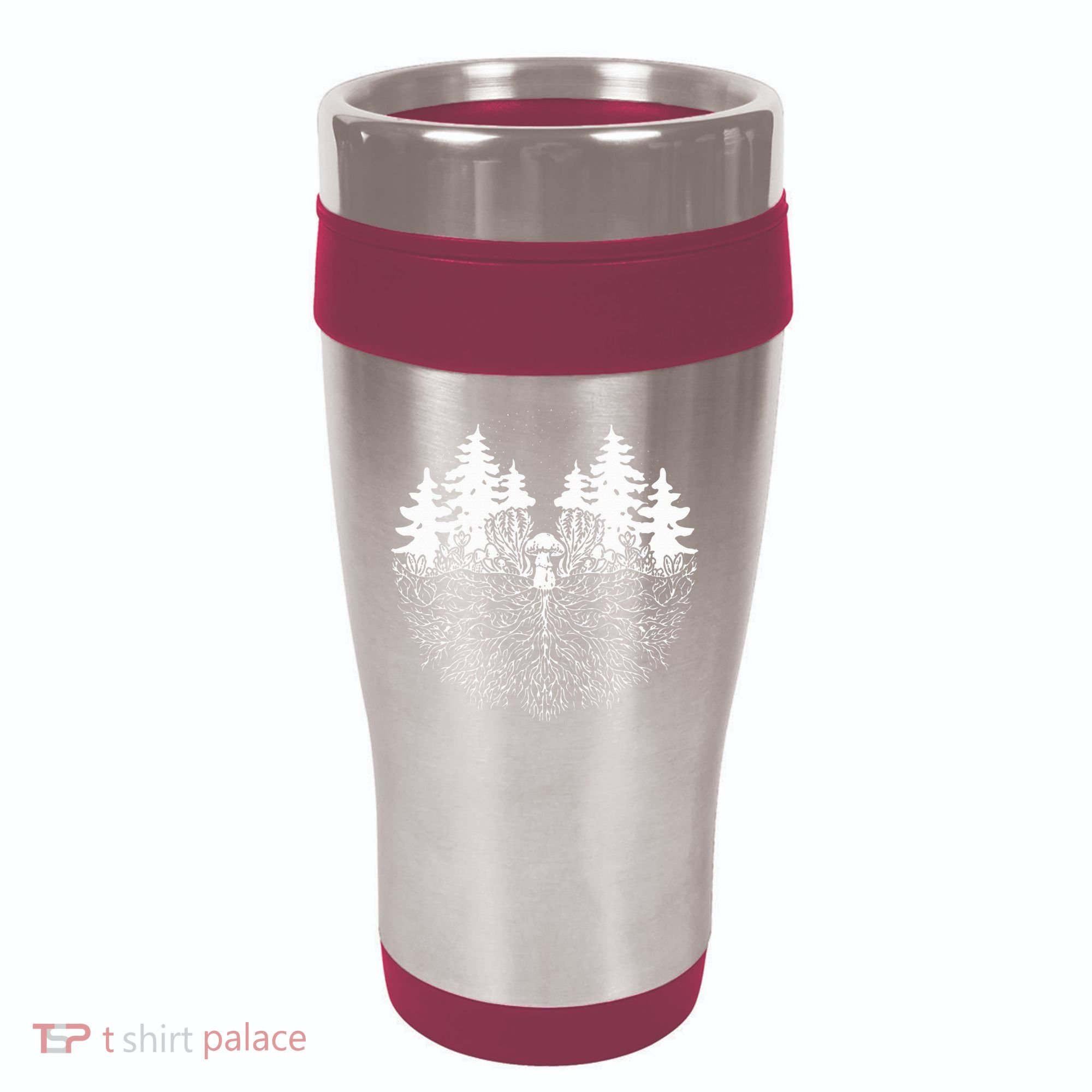 Mycelium Mushroom 16oz Travel Tumbler