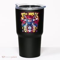 Mr. Monkey Monk Cool Character Riding Motorcycle Tumbler thumb 0
