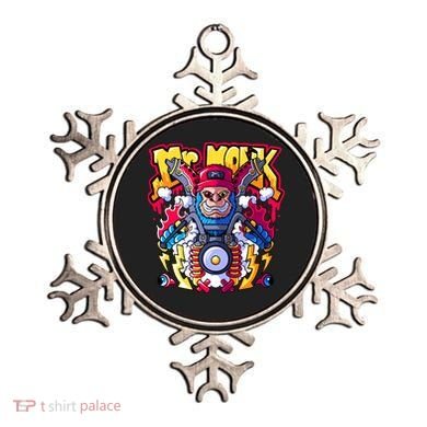 Mr. Monkey Monk Cool Character Riding Motorcycle Ornament