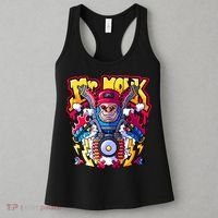 Mr. Monkey Monk Cool Character Riding Motorcycle Women's Tank Top thumb 3
