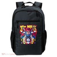 Mr. Monkey Monk Cool Character Riding Motorcycle Backpack thumb 0