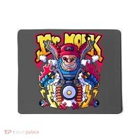 Mr. Monkey Monk Cool Character Riding Motorcycle Mousepad thumb 0
