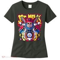 Mr. Monkey Monk Cool Character Riding Motorcycle Women's T-Shirt thumb 0