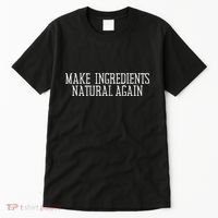 Maha Maga Make Ingredients Natural Again Rfk Jr Trump Green Tall T-Shirt thumb 0