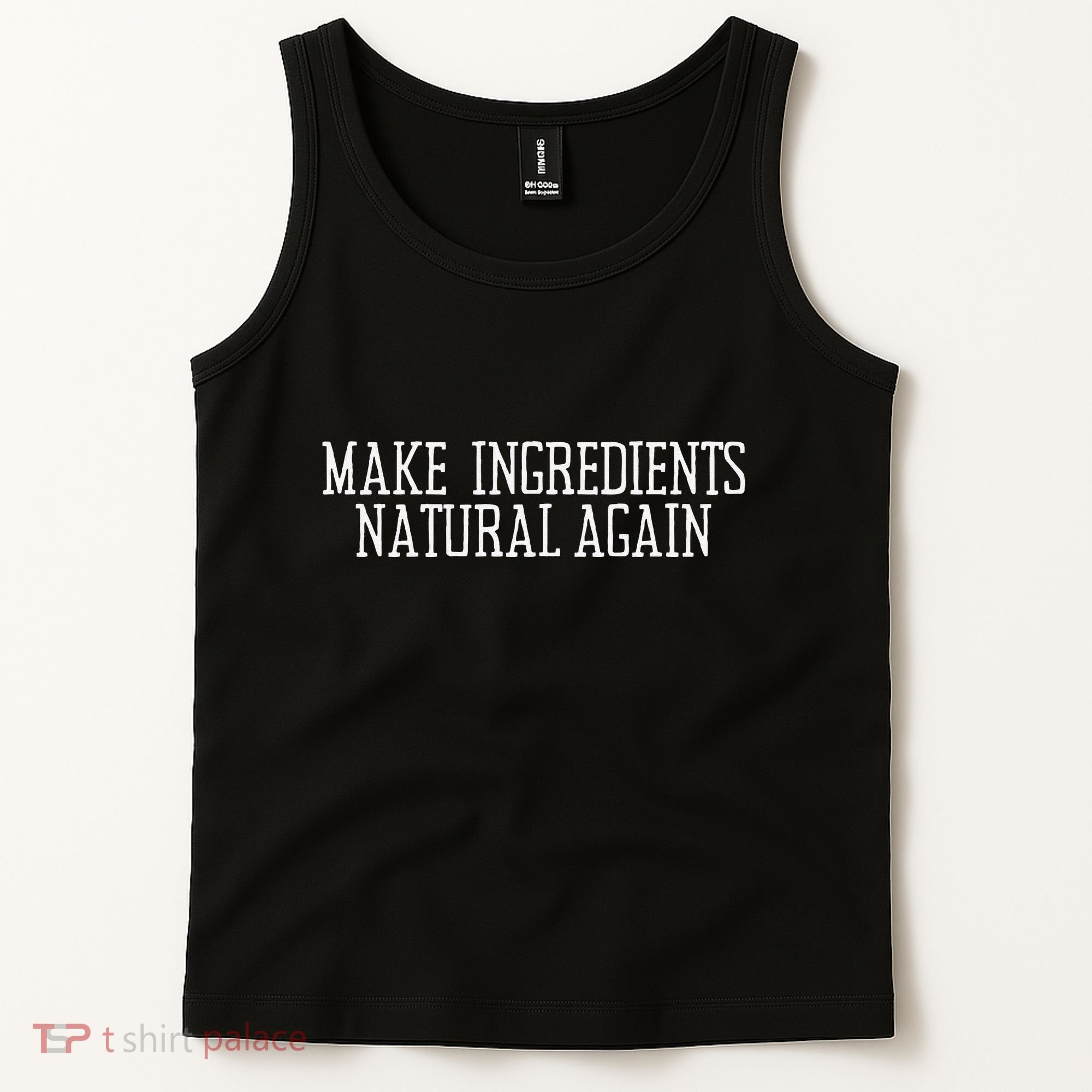 Maha Maga Make Ingredients Natural Again Rfk Jr Trump Green Tank Top