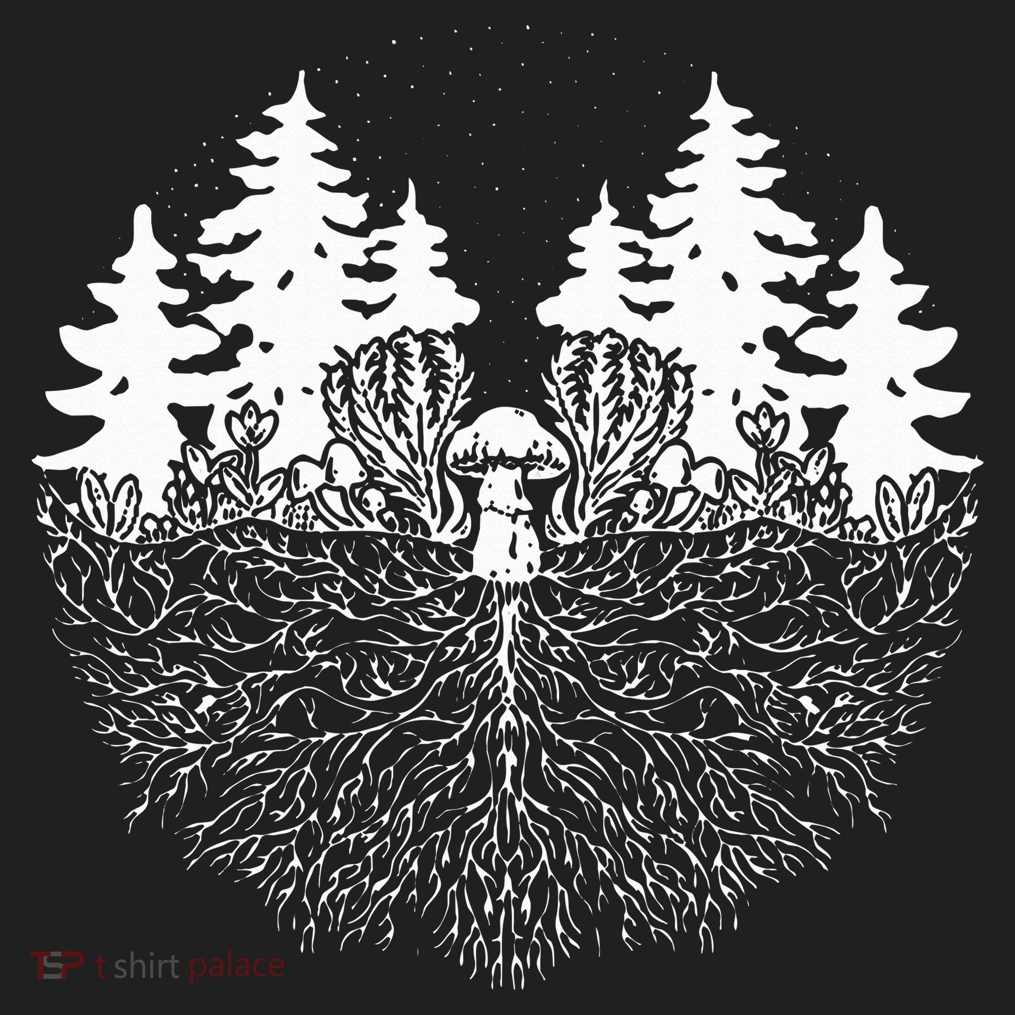 Mycelium Mushroom Women's Sweatshirt