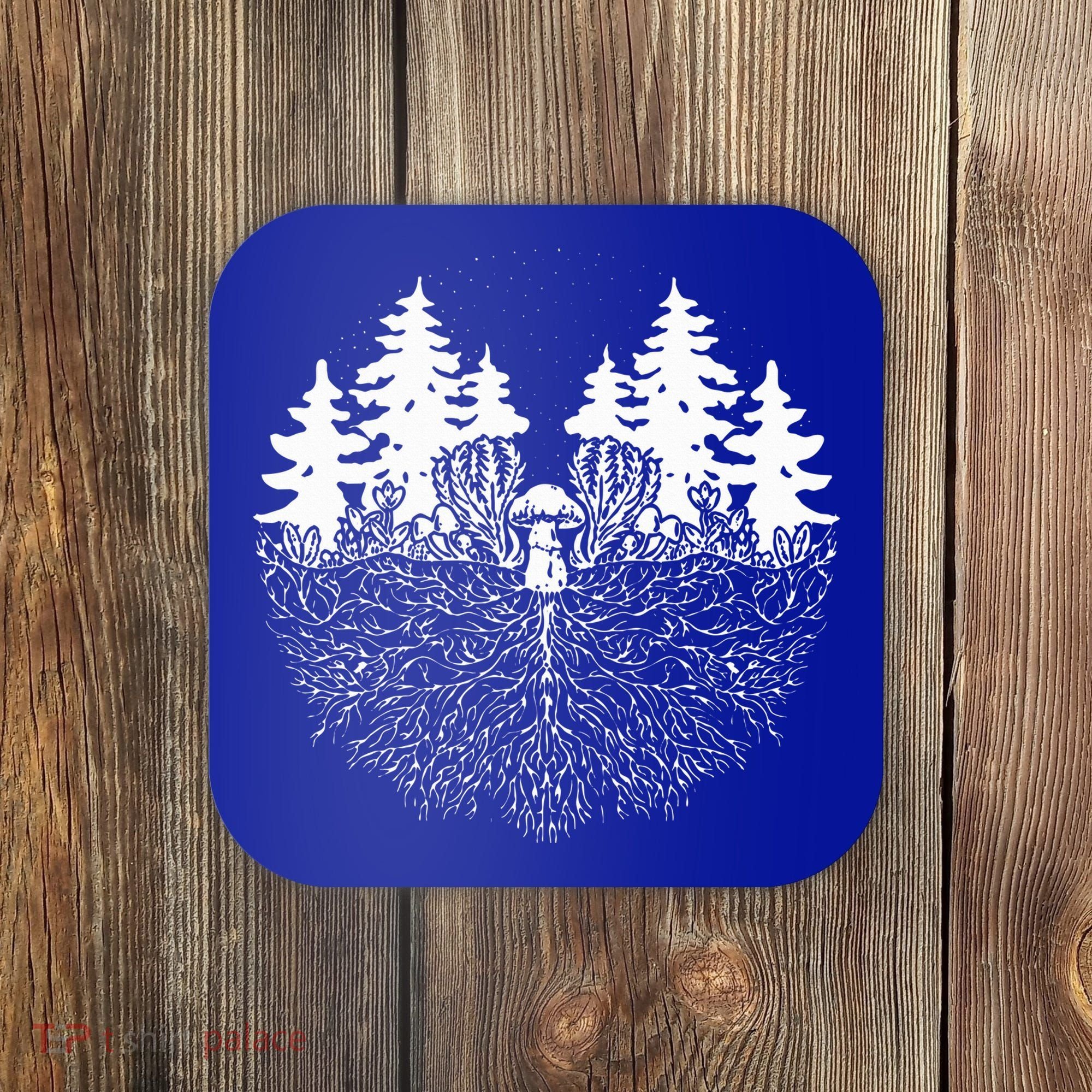 Mycelium Mushroom Coaster