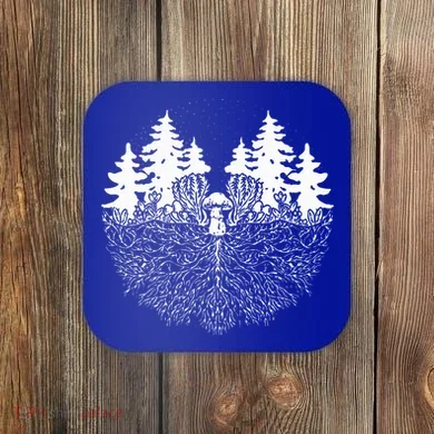 Mycelium Mushroom Coaster