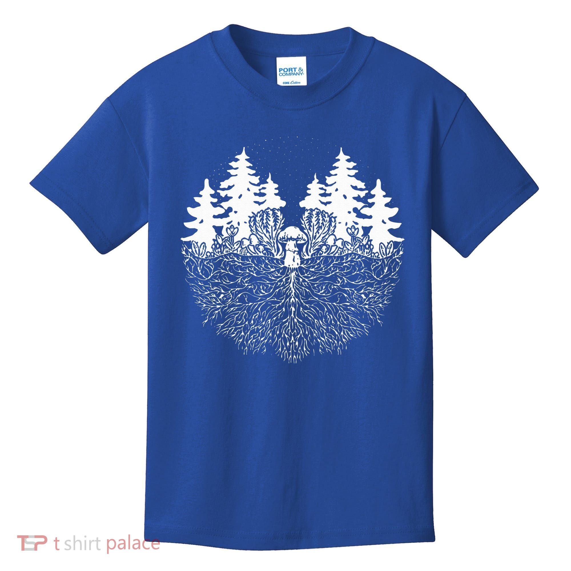 Mycelium Mushroom Kids T-Shirt