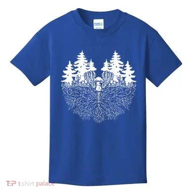 Mycelium Mushroom Kids T-Shirt