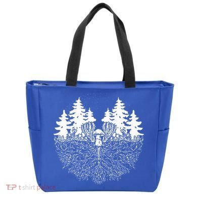 Mycelium Mushroom Tote Bag