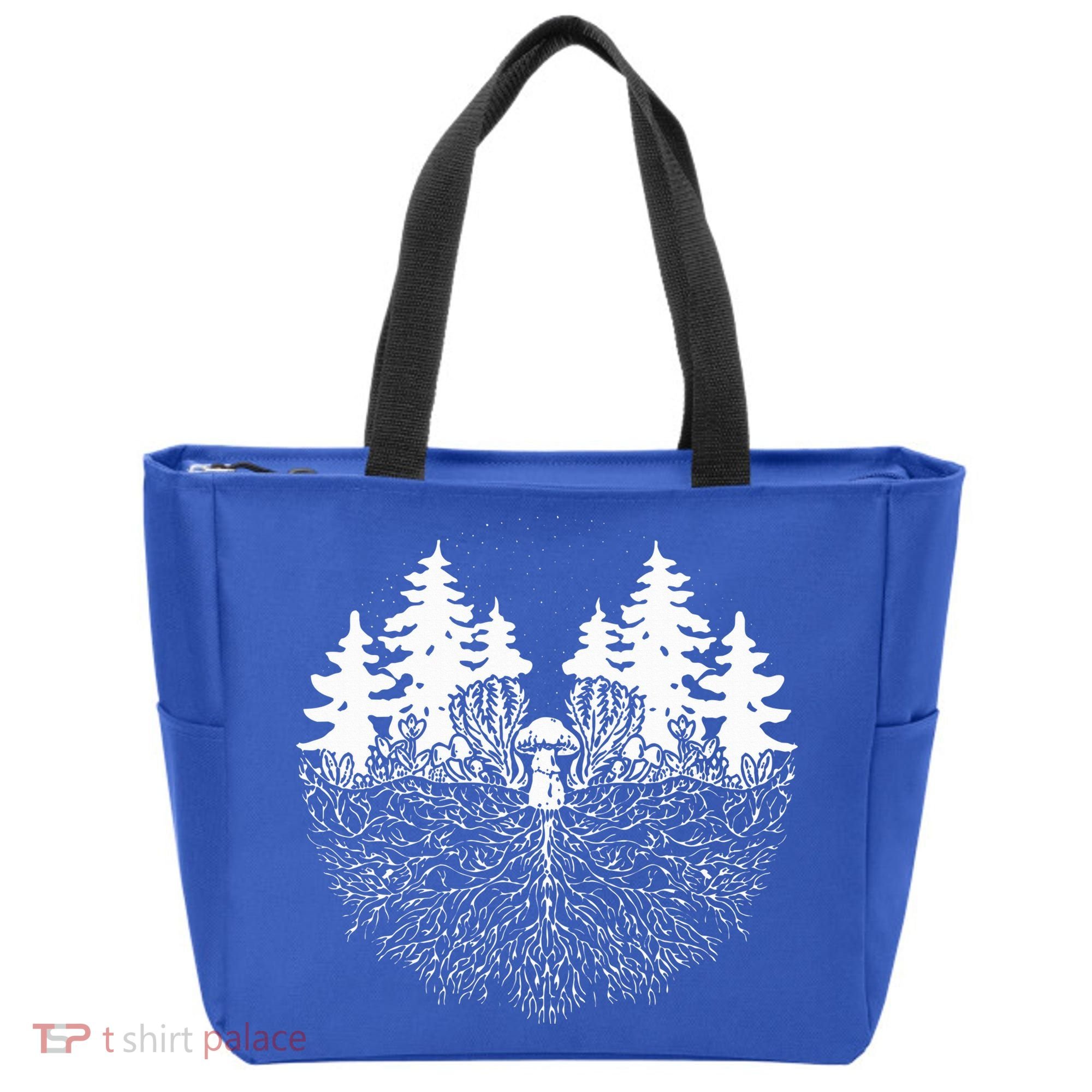 Mycelium Mushroom Tote Bag