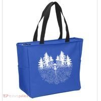 Mycelium Mushroom Tote Bag thumb 2