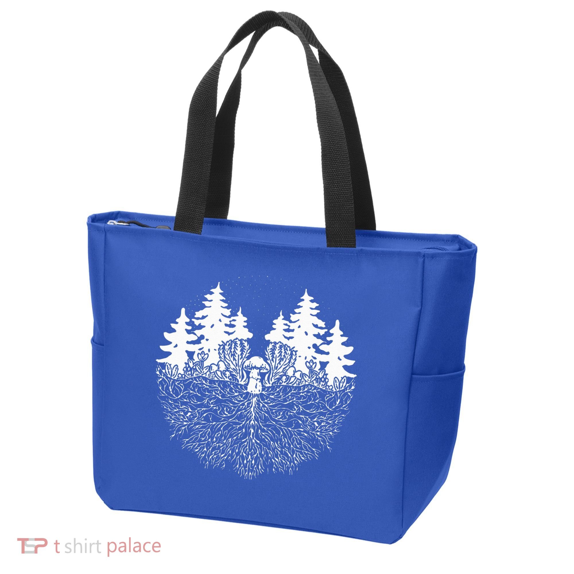 Mycelium Mushroom Tote Bag