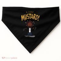 Mustard Meme USA-Made Doggie Bandana thumb 0