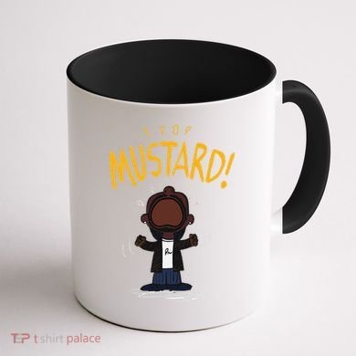 Mustard Meme Coffee Mug back