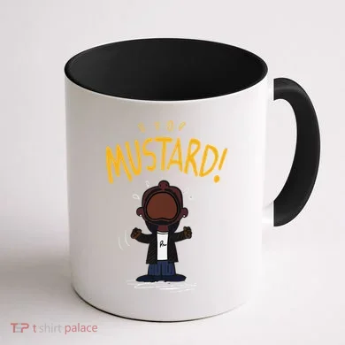 Mustard Meme Coffee Mug back
