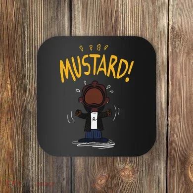 Mustard Meme Coaster
