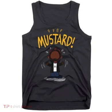 Mustard Meme Tank Top