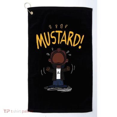Mustard Meme Golf Towel