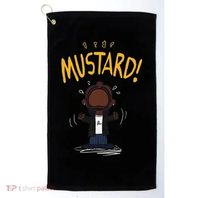 Mustard Meme Golf Towel