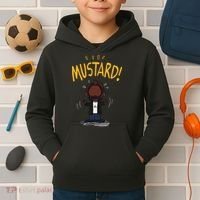 Mustard Meme Kids Hoodie thumb 2