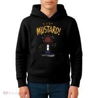 Mustard Meme Kids Hoodie thumb 4