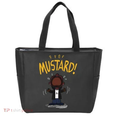 Mustard Meme Tote Bag