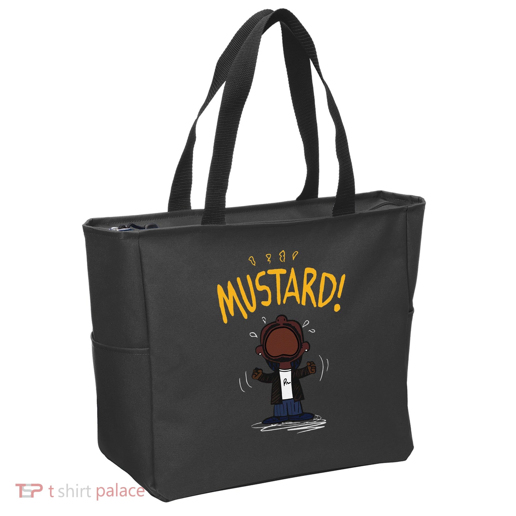 Mustard Meme Tote Bag