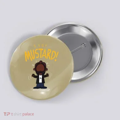 Mustard Meme Button