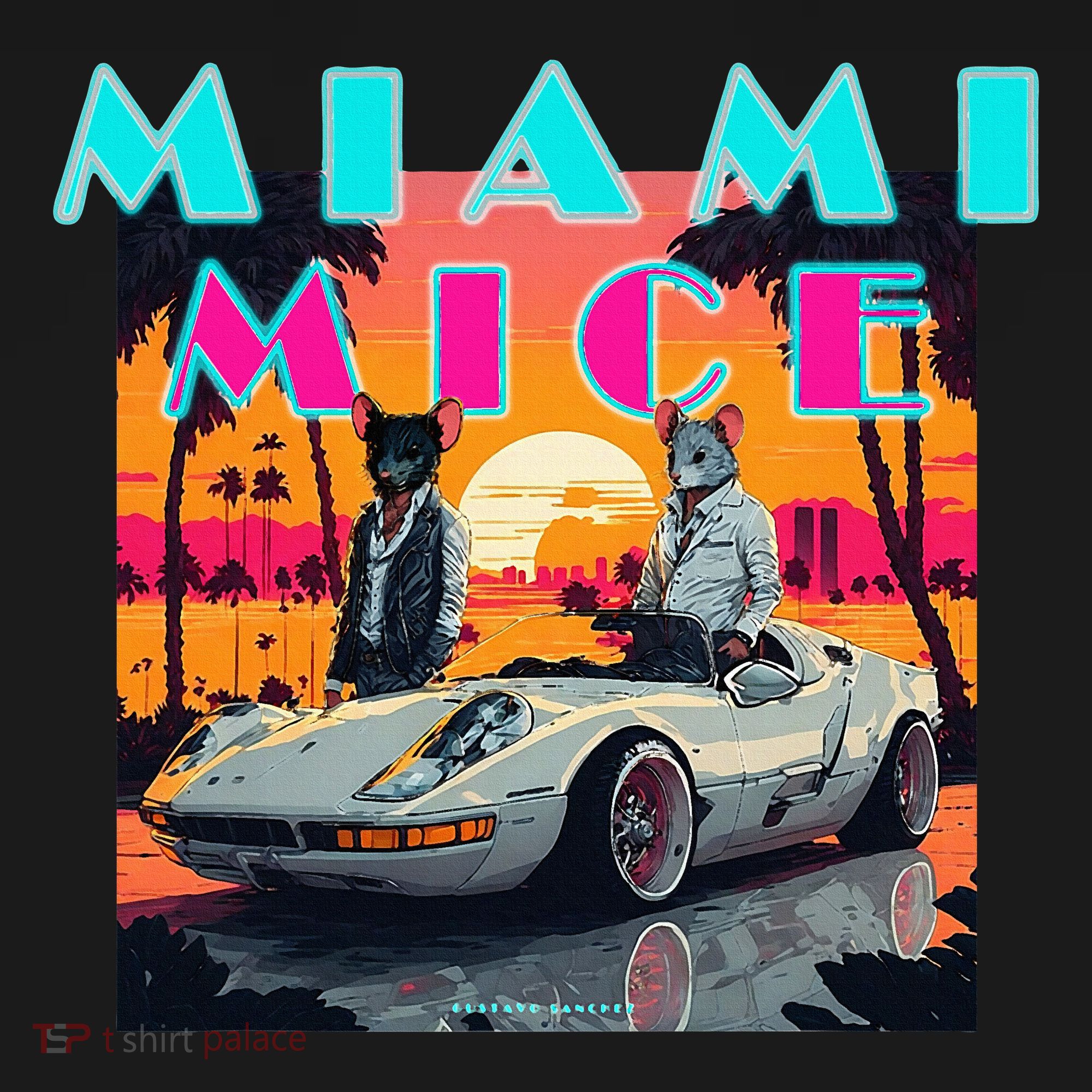 Miami Mice 16 in Basic Backpack