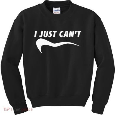 Me Motivating Myself I Just Cant Kids Sweatshirt
