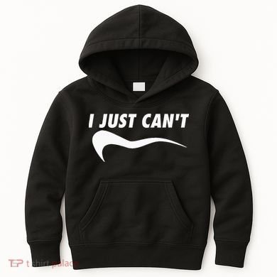 Me Motivating Myself I Just Cant Kids Hoodie