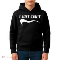 Me Motivating Myself I Just Cant Kids Hoodie thumb 4