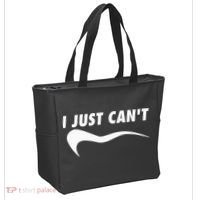 Me Motivating Myself I Just Cant Tote Bag thumb 2