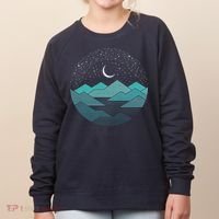 Mountain Moonlight Women's Sweatshirt thumb 0