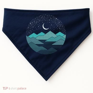Mountain Moonlight USA-Made Doggie Bandana