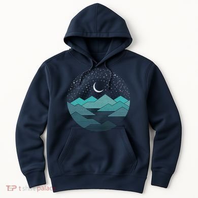 Mountain Moonlight Hoodie