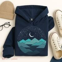 Mountain Moonlight Hoodie thumb 4