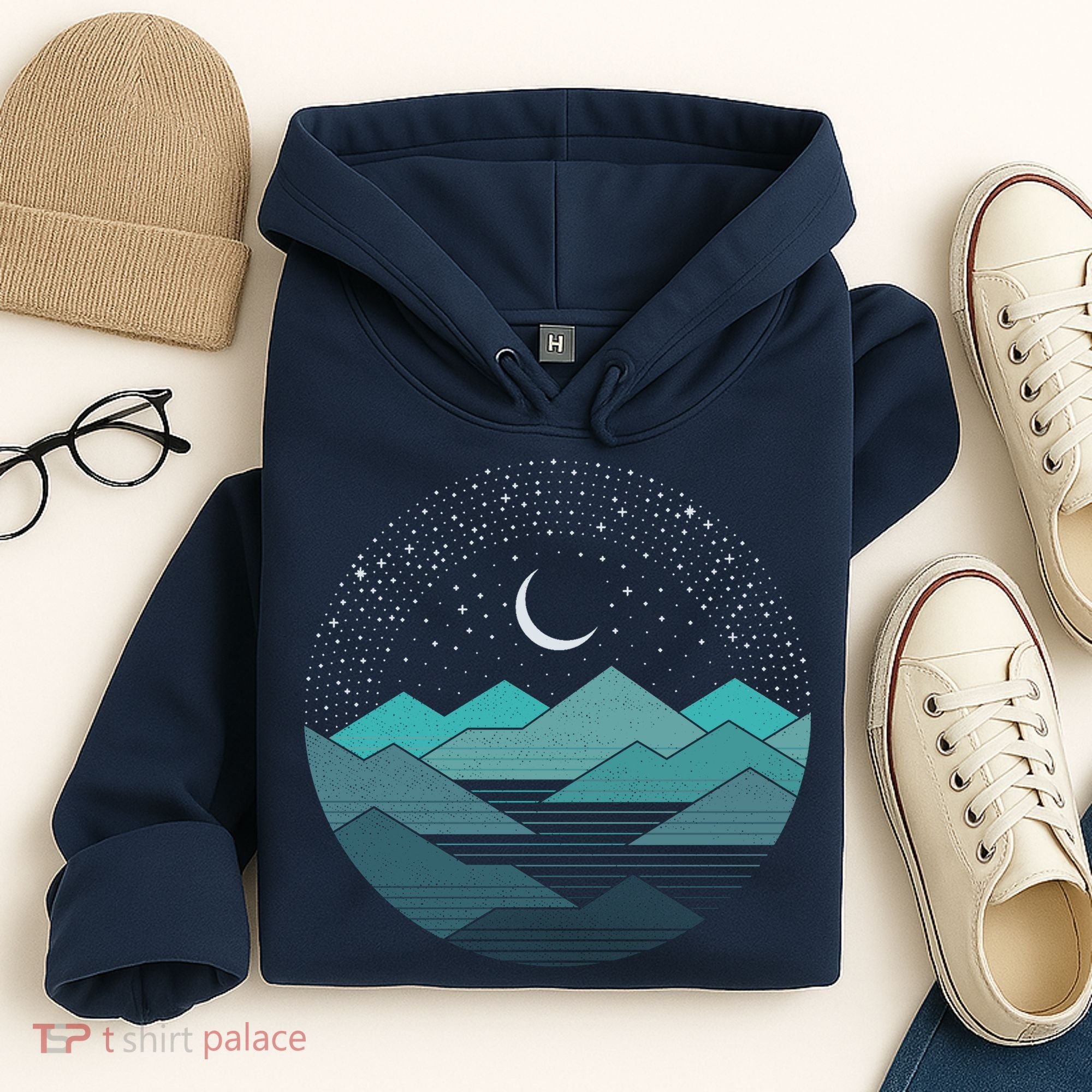 Mountain Moonlight Hoodie