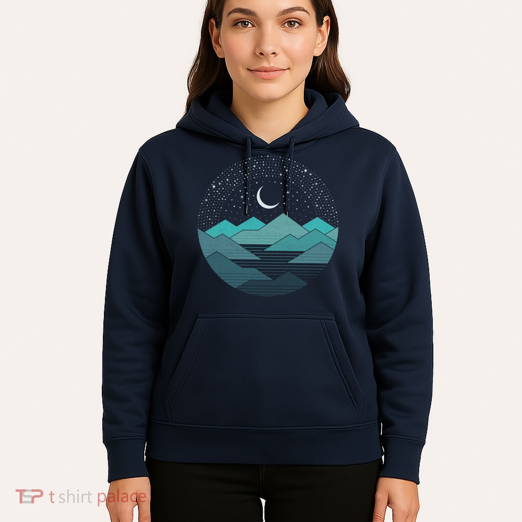 Mountain Moonlight Hoodie