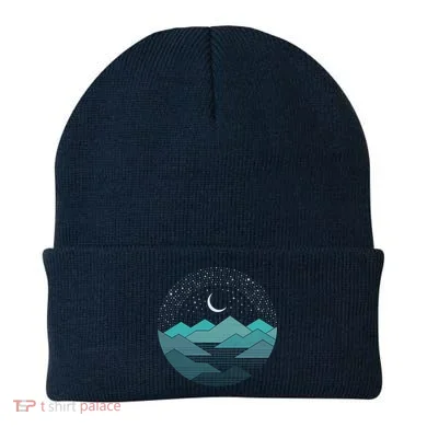 Mountain Moonlight Beanie