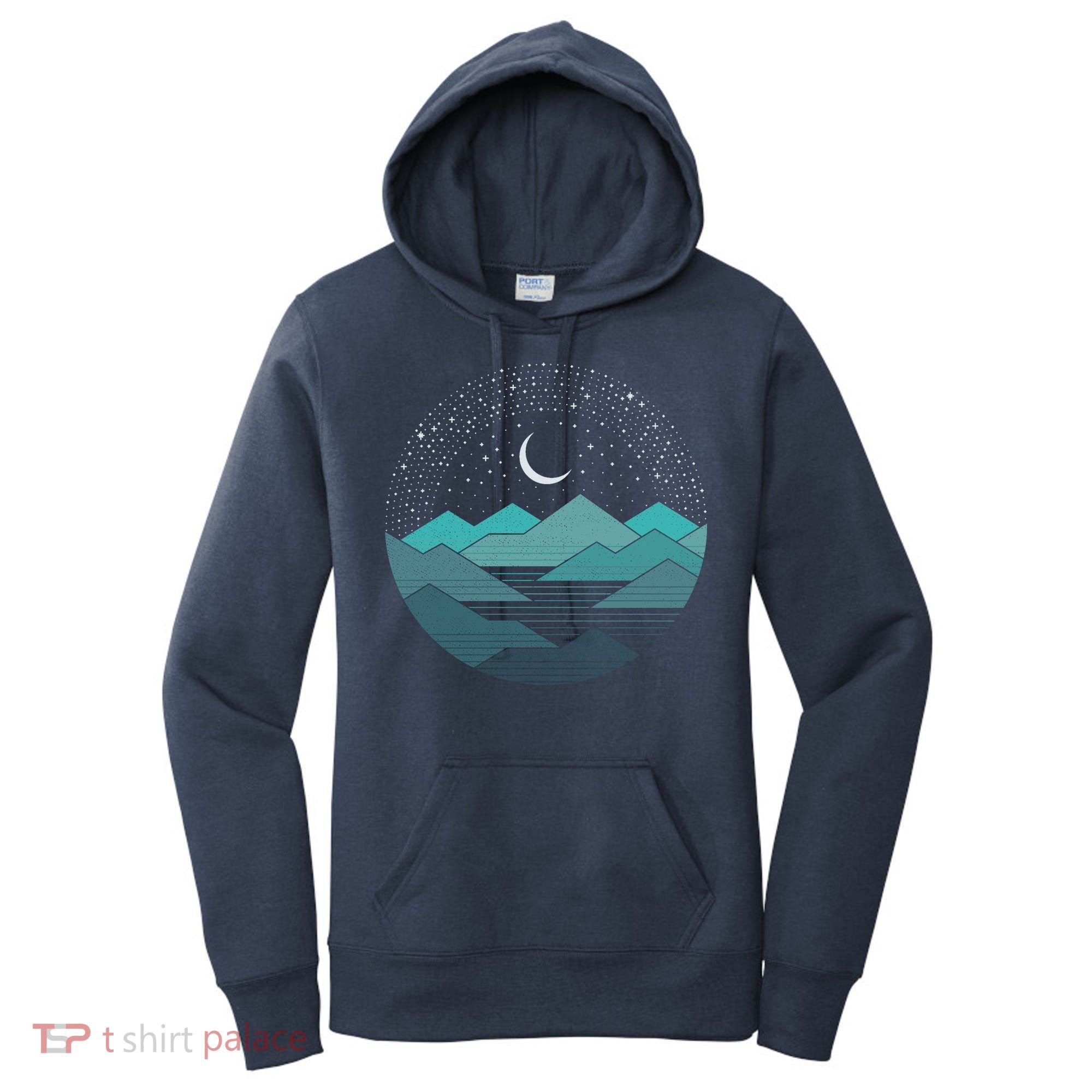 Mountain Moonlight Women's Hoodie