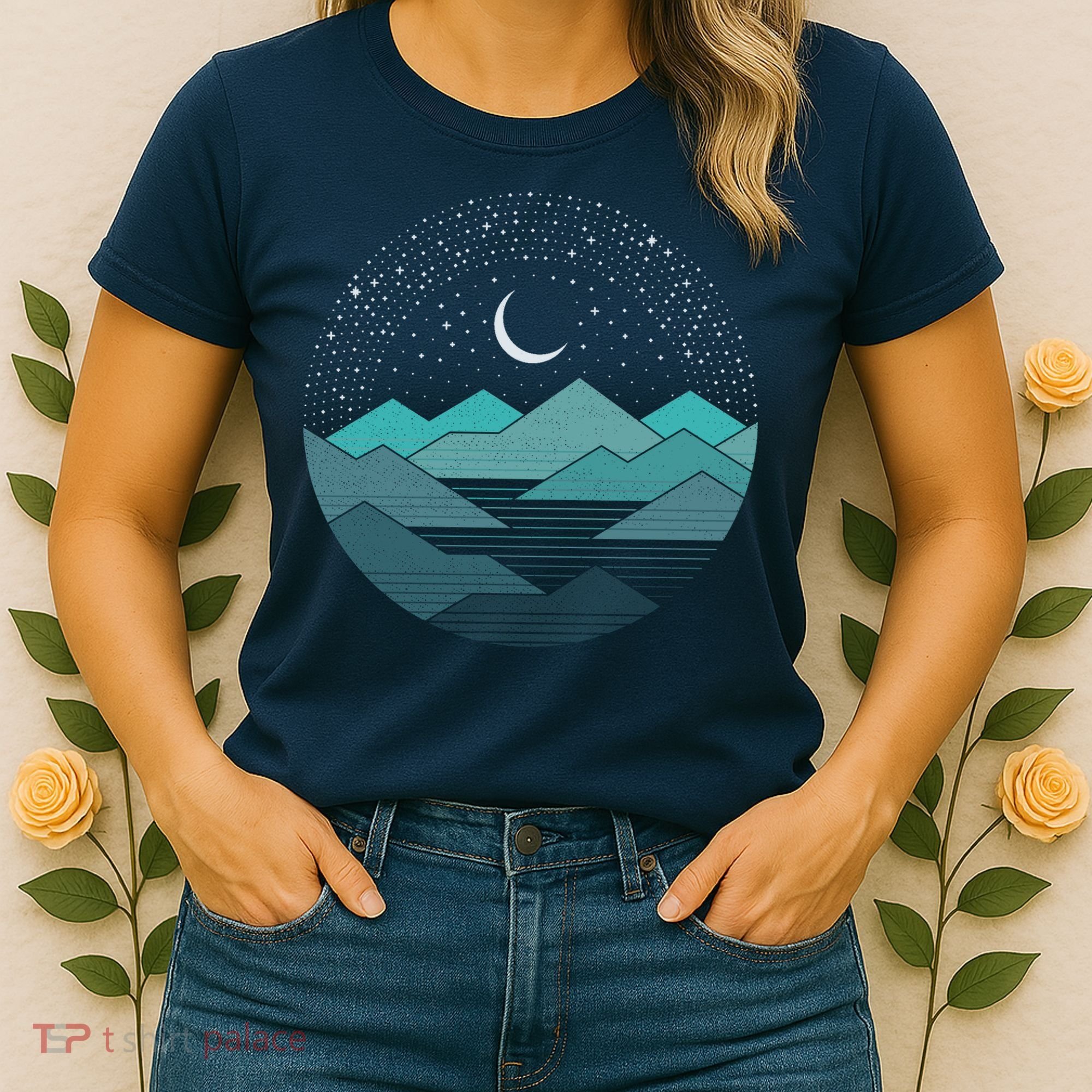 Mountain Moonlight Women's T-Shirt